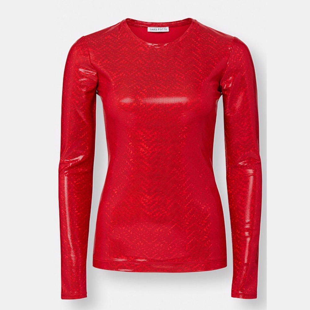 Saks Potts Shimmer Top